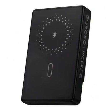 Повербанк Hoco DB102 10000mAh 22.5W магнитный с функцией беспроводной зарядки + кабель black Повербанк Hoco DB102 10000mAh 22.5W магнитный с функцией беспроводной зарядки + кабель black