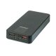 Корпус Multi-powerbank ET6, под элементы 18650 до 6 шт, 22.5W, с фонарем, черный Корпус Multi-powerbank ET6, под элементы 18650 до 6 шт, 22.5W, с фонарем, черный