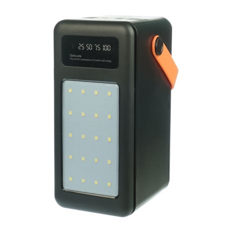 Корпус Multi-powerbank S35, под элементы 18650 до 35 шт, 22.5W, с фонарем, черный Корпус Multi-powerbank S35, под элементы 18650 до 35 шт, 22.5W, с фонарем, черный