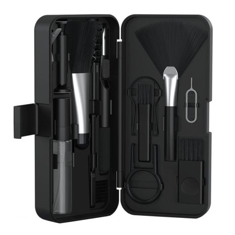 Набор для чистки гаджетов Q10 18in1 black Набор для чистки гаджетов Q10 18in1 black