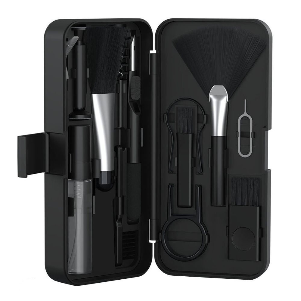 Набор для чистки гаджетов Q10 18in1 black Набор для чистки гаджетов Q10 18in1 black