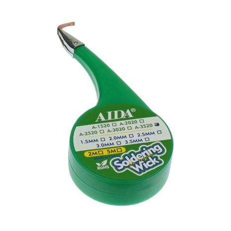 Очиститель припоя Aida A-3520 (3.5mm x 2m) Очиститель припоя Aida A-3520 (3.5mm x 2m)