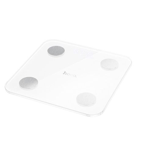 Умные весы HOCO Trust electronic scale with display DI65 |0-180kg, BT4.2, Ailink APP| white Умные весы HOCO Trust electronic scale with display DI65 |0-180kg, BT4.2, Ailink APP| white