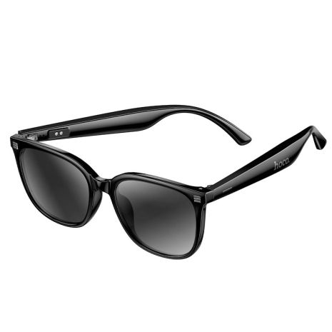 Солнцезащитные очки с наушниками HOCO DI87 Max Cool air conduction Bluetooth audio sunglasses |BT5.2, 8h| black