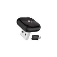 Адаптер беспроводной 2в1 для Apple Carplay/Android Auto USB/WIFI/5GHz Bluetooth 5.0 (C003K) Black