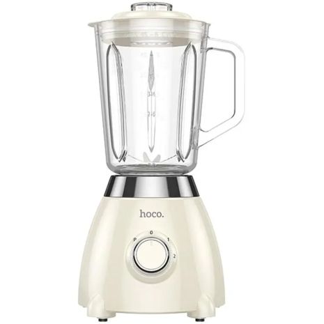 Блендер HOCO electric retro juicer blender HE33 |500W, 1.5L| Milky white Блендер HOCO electric retro juicer blender HE33 |500W, 1.5L| Milky white