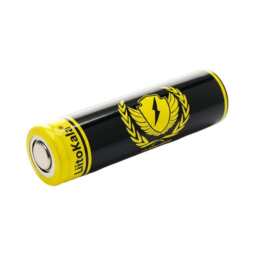 Акумулятор LiitoKala King 4000-JT 18650 12A 3.7V 4000mAh Black-Yellow Акумулятор LiitoKala King 4000-JT 18650 12A 3.7V 4000mAh Black-Yellow
