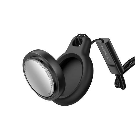 Поисковый трекер ACEFAST S1 button type positioning device single |10-12 months standby, MFI certification| black Поисковый трекер ACEFAST S1 button type positioning device single |10-12 months standby, MFI certification| black
