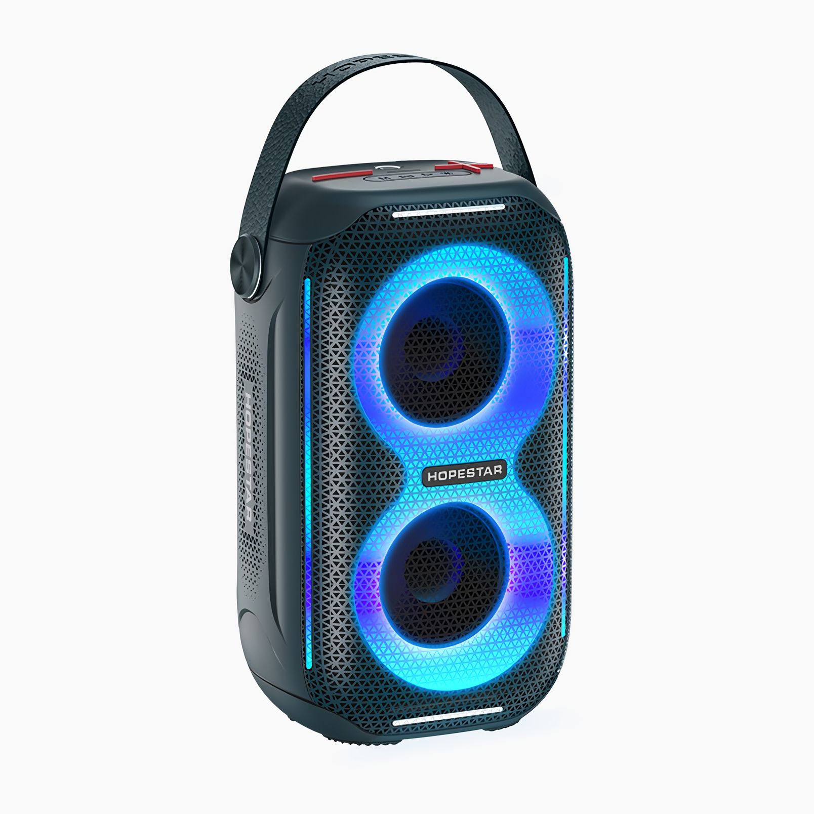 Колонка Bluetooth HOPESTAR PARTY200MINI LED 20W Blue Колонка Bluetooth HOPESTAR PARTY200MINI LED 20W Blue