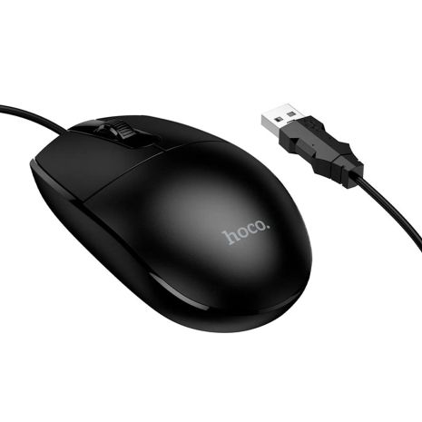 Проводная мышь Hoco GM50 black