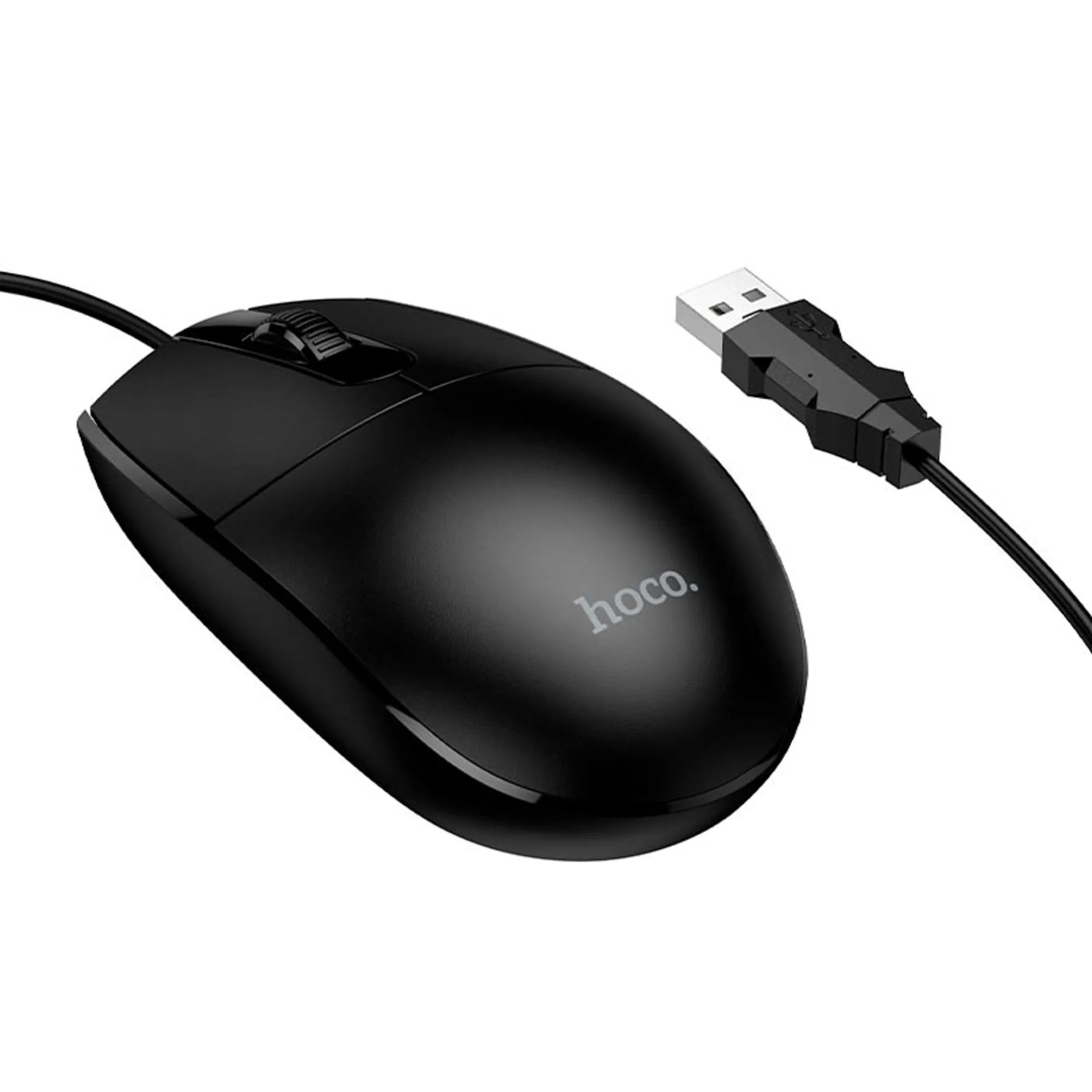 Проводная мышь Hoco GM50 black Проводная мышь Hoco GM50 black