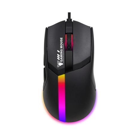 Проводная мышь Jedel GM1401 игровая с RGB подсветкой black