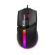 Дротова миша Jedel GM1401 ігрова з RGB підсвічуванням black