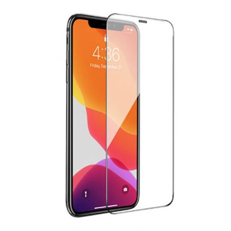 Захисне скло HOCO A34 9D Large Arc dustproof for iPhone X/Xs/11Pro Black