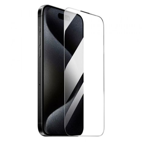 Захисне скло HOCO A34 Slim Full screen HD (Ultra Slim 0,2mm) для iPhone 16 Plus Black