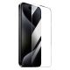 Захисне скло HOCO A34 Slim Full screen HD (Ultra Slim 0,2mm) для iPhone 16 Plus Black Захисне скло HOCO A34 Slim Full screen HD (Ultra Slim 0,2mm) для iPhone 16 Plus Black