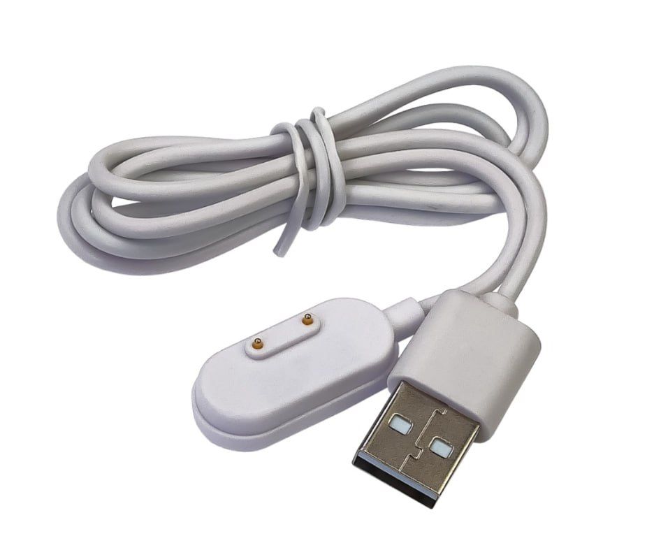 Белый USB кабель для умных часов TD31 Белый USB кабель для умных часов TD31