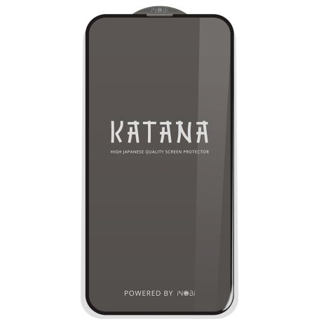Защитное стекло KATANA by iNobi for iPhone 13/13 Pro/14/16e Черный