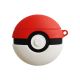 Чехол для Airpods 4 в виде Poke Ball (Pokemon) White-Red Чехол для Airpods 4 в виде Poke Ball (Pokemon) White-Red