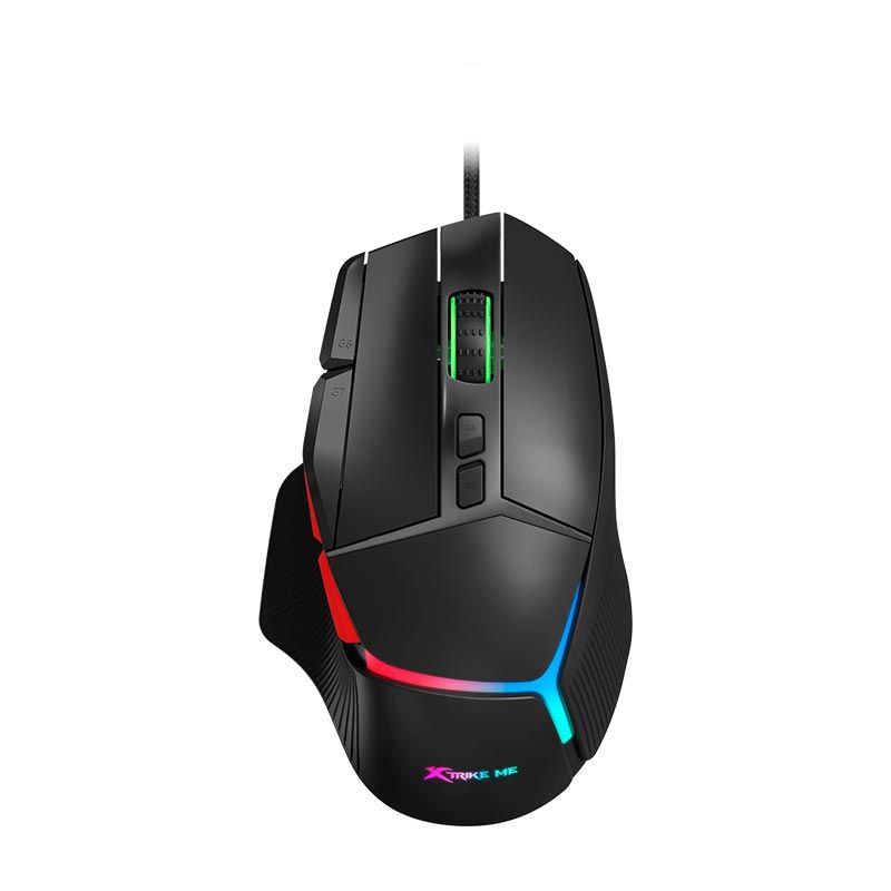 Мышь XTRIKE ME wired mouse GM-415 |RGB, 800-8000DPI| black Мышь XTRIKE ME wired mouse GM-415 |RGB, 800-8000DPI| black