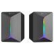 Акустика для ПК Meetion Wired Meetion Speaker MT-SP2011 |AUX+USB, 3W*2, RGB| black Акустика для ПК Meetion Wired Meetion Speaker MT-SP2011 |AUX+USB, 3W*2, RGB| black