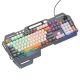 Клавиатура HOCO Wired metal cover gaming keyboard DI98 |RGB, 104 Keys| (UA/ru/EN Layouts) black