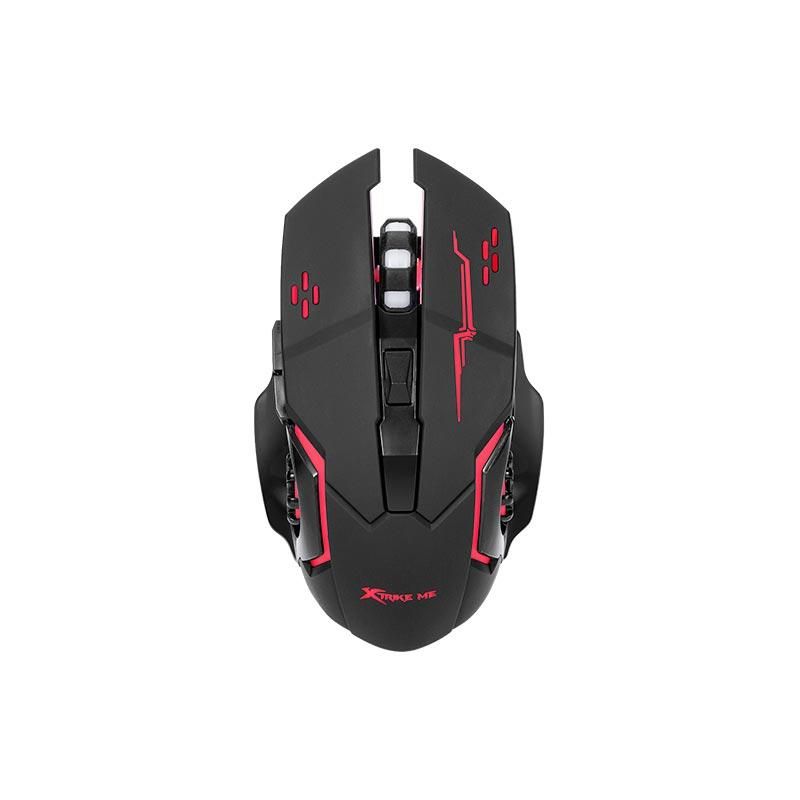 Миша XTRIKE wireless gaming mouse GW-601 | 2.4G, RGB, 1200-2400-3200dpi | black Миша XTRIKE wireless gaming mouse GW-601 | 2.4G, RGB, 1200-2400-3200dpi | black