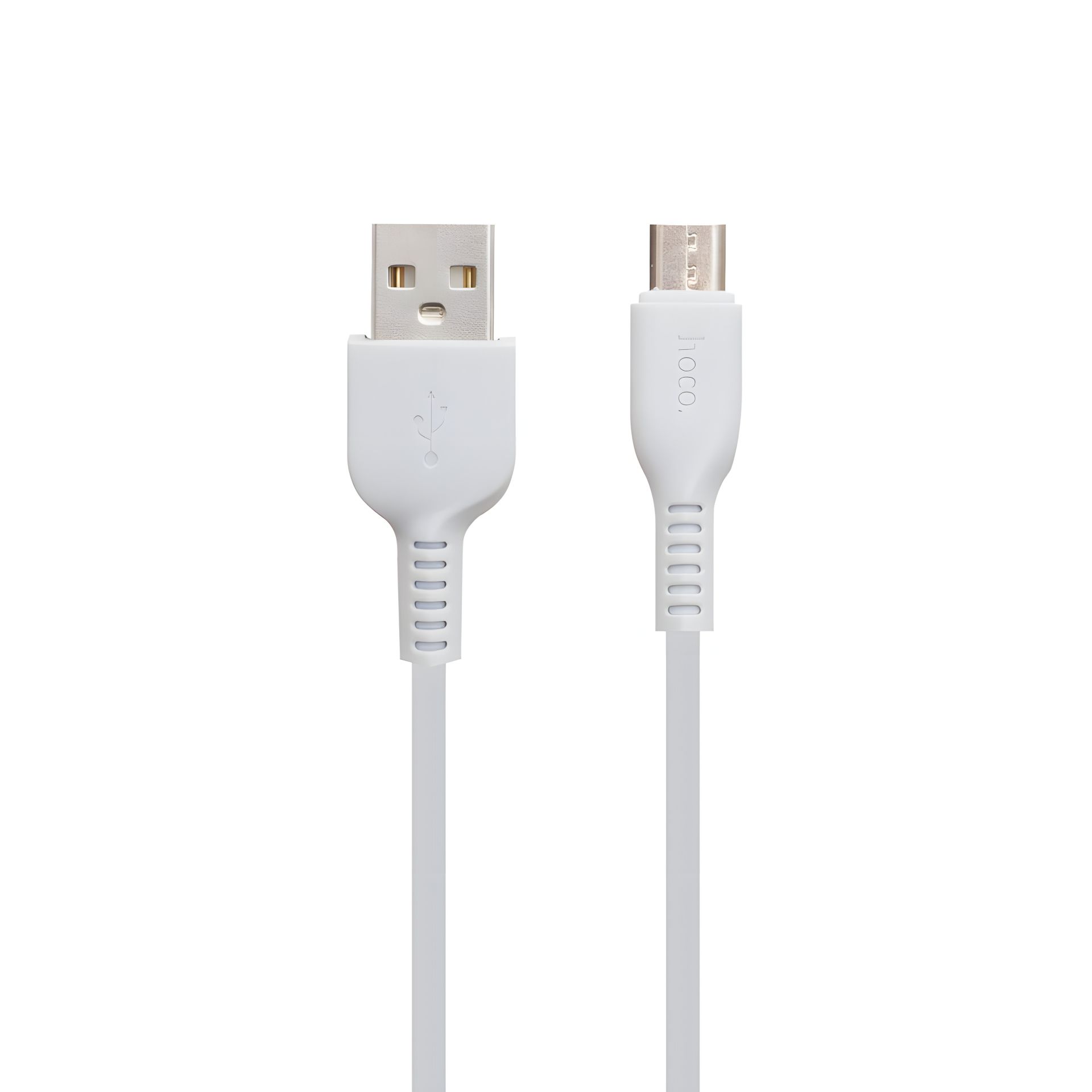 Кабель Hoco X20 USB to MicroUSB 1m белый Кабель Hoco X20 USB to MicroUSB 1m белый