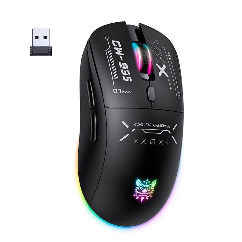 Миша Onikuma Tri Mode RGB gaming mouse CW935 |2.4G/BT/Type-C| black Миша Onikuma Tri Mode RGB gaming mouse CW935 |2.4G/BT/Type-C| black