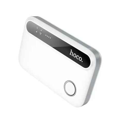 4G портативний роутер HOCO Mobile portable WiFi HI41 (Europe Asia and Africa) | 2.4G, 3h | white