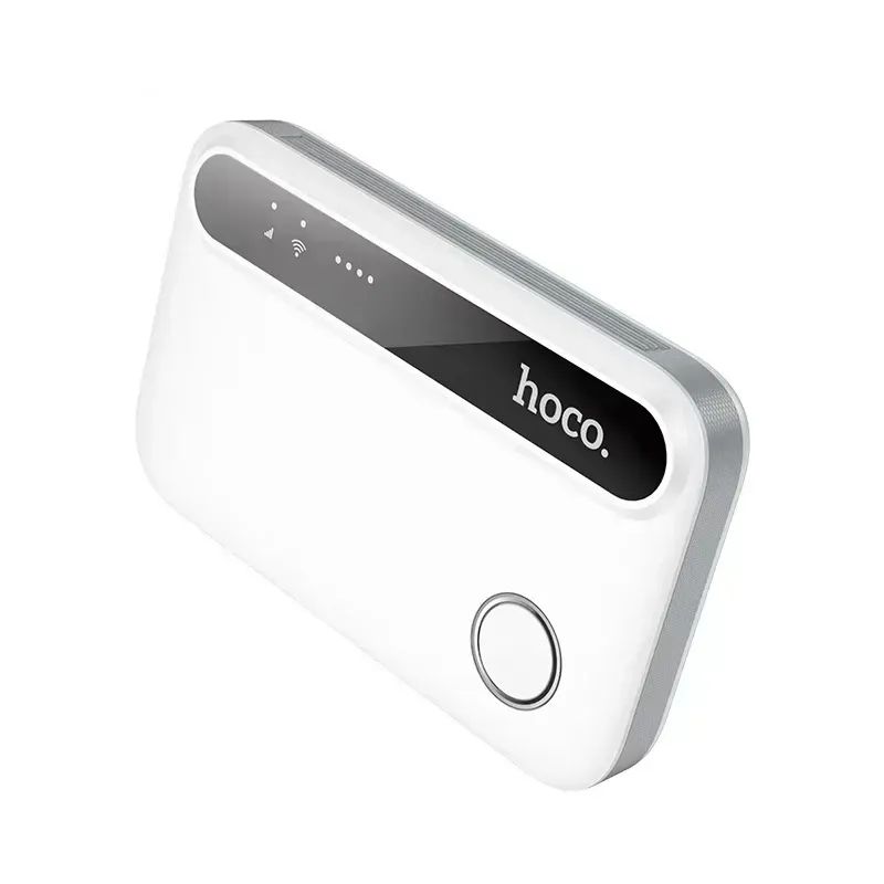 4G портативний роутер HOCO Mobile portable WiFi HI41 (Europe Asia and Africa) | 2.4G, 3h | white 4G портативний роутер HOCO Mobile portable WiFi HI41 (Europe Asia and Africa) | 2.4G, 3h | white