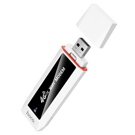 4G портативний роутер HOCO Mobile portable WiFi HI43 (WiFi6) (Europe Asia and Africa) white 4G портативний роутер HOCO Mobile portable WiFi HI43 (WiFi6) (Europe Asia and Africa) white