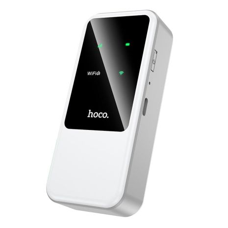 4G портативний роутер HOCO Mobile portable WiFi HI42 (Europe Asia and Africa) | 2.4g/WIFI6, 8h, 802.11ax/b/g/n| white 4G портативний роутер HOCO Mobile portable WiFi HI42 (Europe Asia and Africa) | 2.4g/WIFI6, 8h, 802.11ax/b/g/n| white