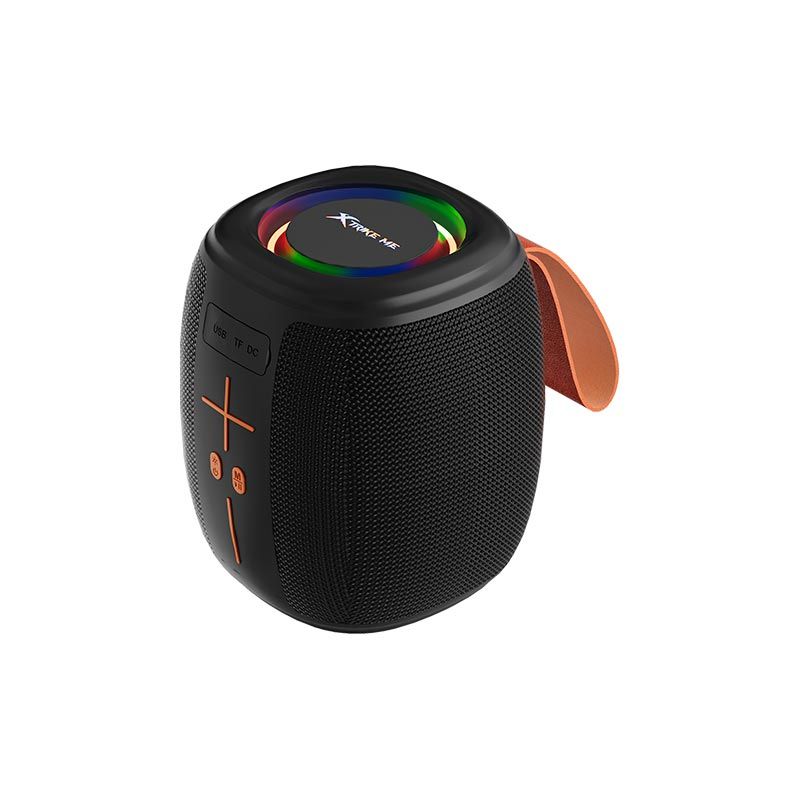 Акустика XTRIKE ME Bluetooth Speaker RGB SK-301 |BT5.4, USB/FM, 8W| black Акустика XTRIKE ME Bluetooth Speaker RGB SK-301 |BT5.4, USB/FM, 8W| black
