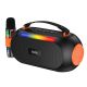 Акустика-караоке HOCO Cool portable BT дисплей з одним мікрофоном DS64 |BT5.3, TWS, 30W| black Акустика-караоке HOCO Cool portable BT дисплей з одним мікрофоном DS64 |BT5.3, TWS, 30W| black