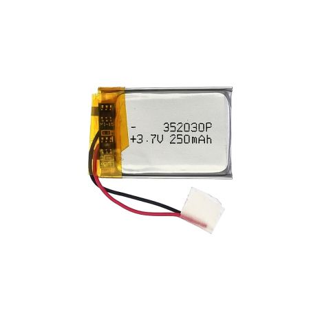 Аккумулятор 352030P универсальный с контроллером, 3,5 х 20 х 30 мм (250 mAh)/ для TWS наушников, Bluetooth гарнитур, MP3 плееров Аккумулятор 352030P универсальный с контроллером, 3,5 х 20 х 30 мм (250 mAh)/ для TWS наушников, Bluetooth гарнитур, MP3 плееров