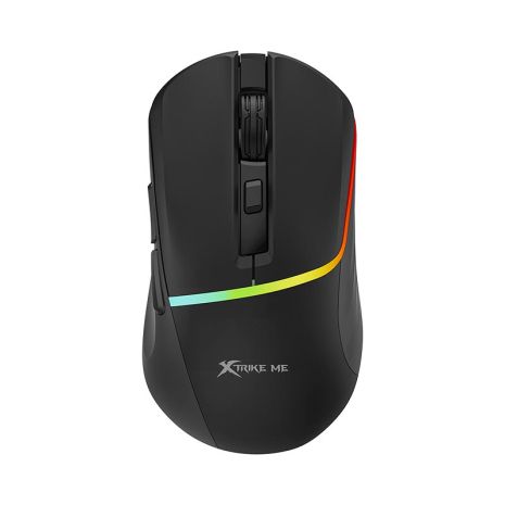 Мышь XTRIKE ME wireless mouse GW-322 BK |2.4G/BT5.2, 800-3200DPI, 6 Buttons| black