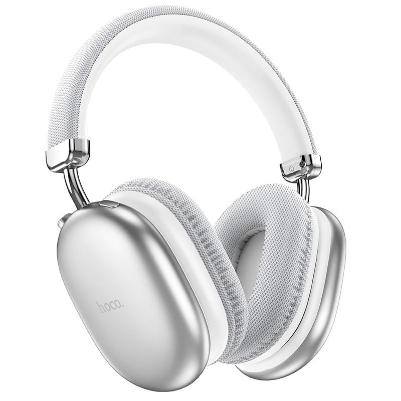 Бездротові навушники HOCO W35 Max Joy Silver (Bluetooth 5.3, AUX/TF-карти, до 90 годин роботи) Бездротові навушники HOCO W35 Max Joy Silver (Bluetooth 5.3, AUX/TF-карти, до 90 годин роботи)