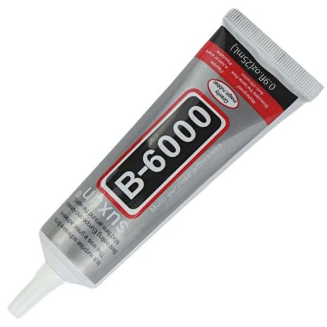 Клей силиконовый Suxun B-6000 / B6000 / B 6000 / в тюбике с дозатором 25ml