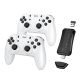 Набор видеоигр с контроллерами HOCO Collection game box+two wireless gamepads set GA31 |2.4G, HDTV| white Набор видеоигр с контроллерами HOCO Collection game box+two wireless gamepads set GA31 |2.4G, HDTV| white