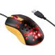 Дротова ігрова мишка з підсвіткою HOCO Sky GM51 | 1200-3600dpi, 7 LED кольорів | чорно-жовта Дротова ігрова мишка з підсвіткою HOCO Sky GM51 | 1200-3600dpi, 7 LED кольорів | чорно-жовта