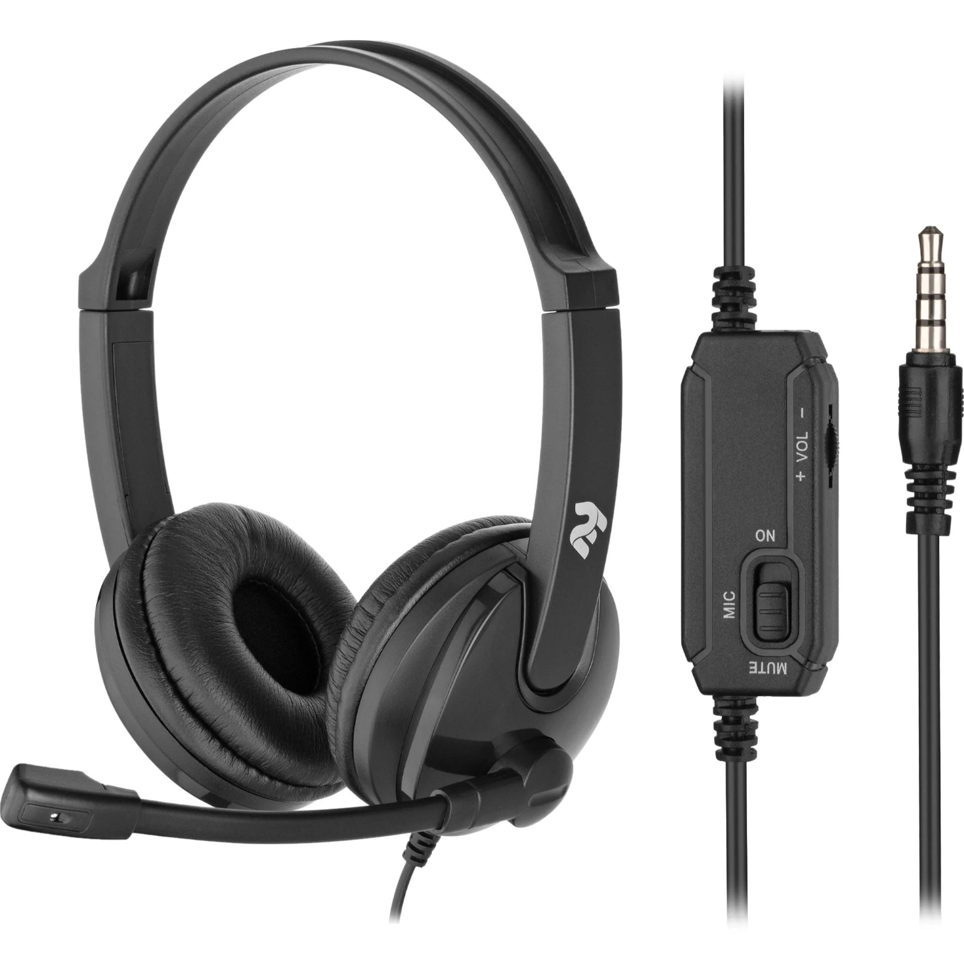 Навушники з мікрофоном 2E CH12 On-Ear Black (2E-CH12SJ) Навушники з мікрофоном 2E CH12 On-Ear Black (2E-CH12SJ)