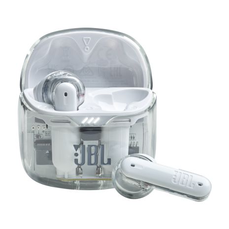 Бездротова TWS гарнітура JBL Tune Flex 2 Ghost White (JBLTFLEX2GWHT) Бездротова TWS гарнітура JBL Tune Flex 2 Ghost White (JBLTFLEX2GWHT)
