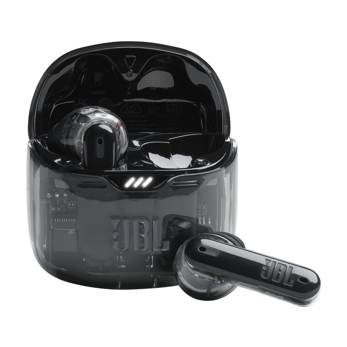 Навушники TWS JBL Tune Flex 2 Ghost Black (JBLTFLEX2GBLK) Навушники TWS JBL Tune Flex 2 Ghost Black (JBLTFLEX2GBLK)