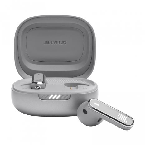 Навушники TWS JBL Live Flex Silver (JBLLIVEFLEXSVR) Навушники TWS JBL Live Flex Silver (JBLLIVEFLEXSVR)