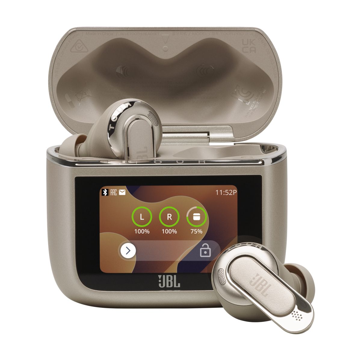 Навушники TWS JBL Tour Pro 3 Latte (JBLTOURPRO3LTT) Навушники TWS JBL Tour Pro 3 Latte (JBLTOURPRO3LTT)