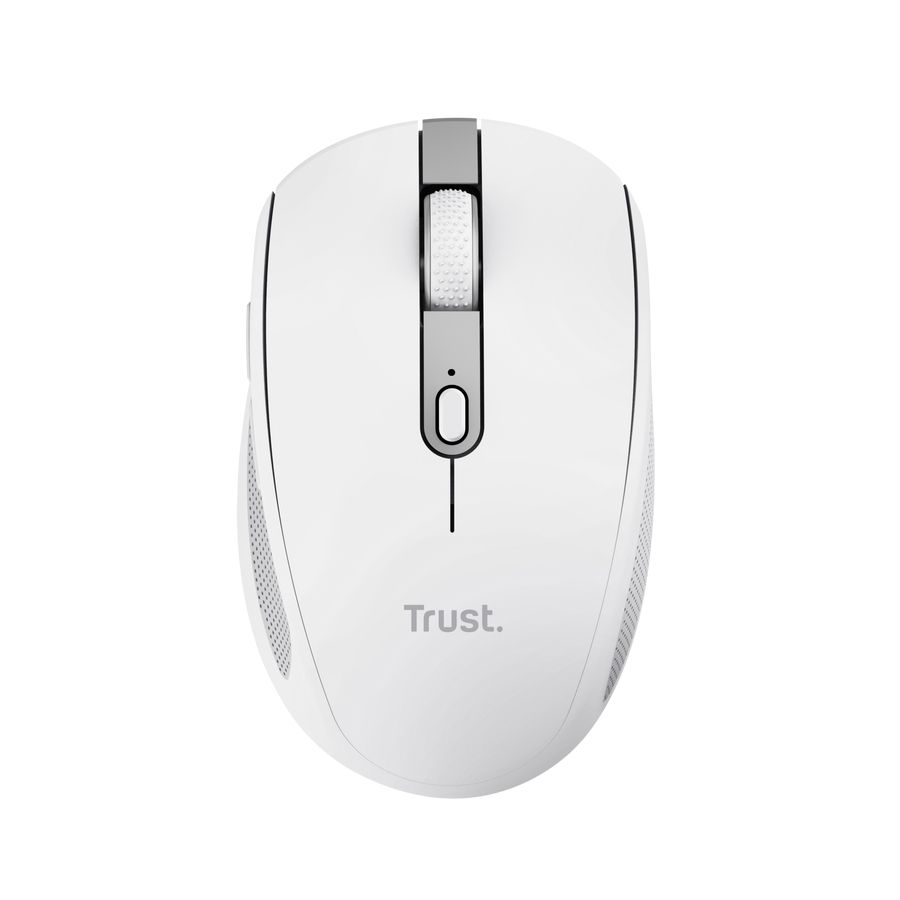 Бездротова комп'ютерна мишка Trust Ozaa Compact Multi-Device White (24933), біла Бездротова комп'ютерна мишка Trust Ozaa Compact Multi-Device White (24933), біла