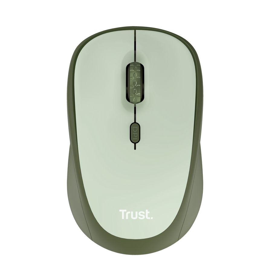 Мышь Trust Yvi Silent Eco Wireless Green (24552) Мышь Trust Yvi Silent Eco Wireless Green (24552)