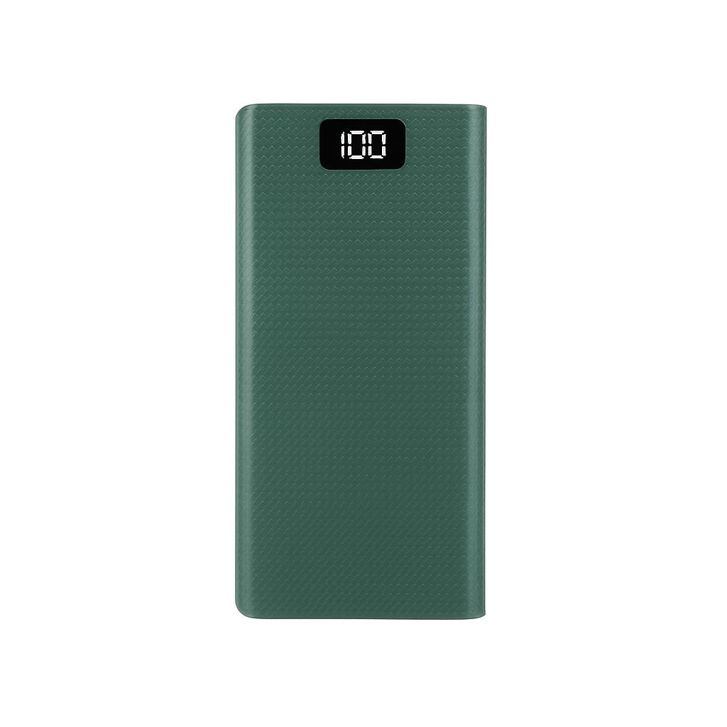 Корпус повербанка DIY C18 8x18650 (Up To 20000mAh) LED Number Display Type-C, Micro, 2xUSB out 10W, Torchlight, Green Корпус повербанка DIY C18 8x18650 (Up To 20000mAh) LED Number Display Type-C, Micro, 2xUSB out 10W, Torchlight, Green
