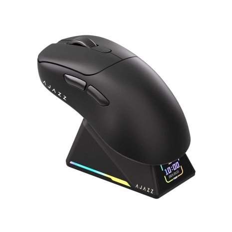 Миша бездротова ігрова Ajazz AJ179PRO -3 Mod-Black-3395-8K Charging Dock